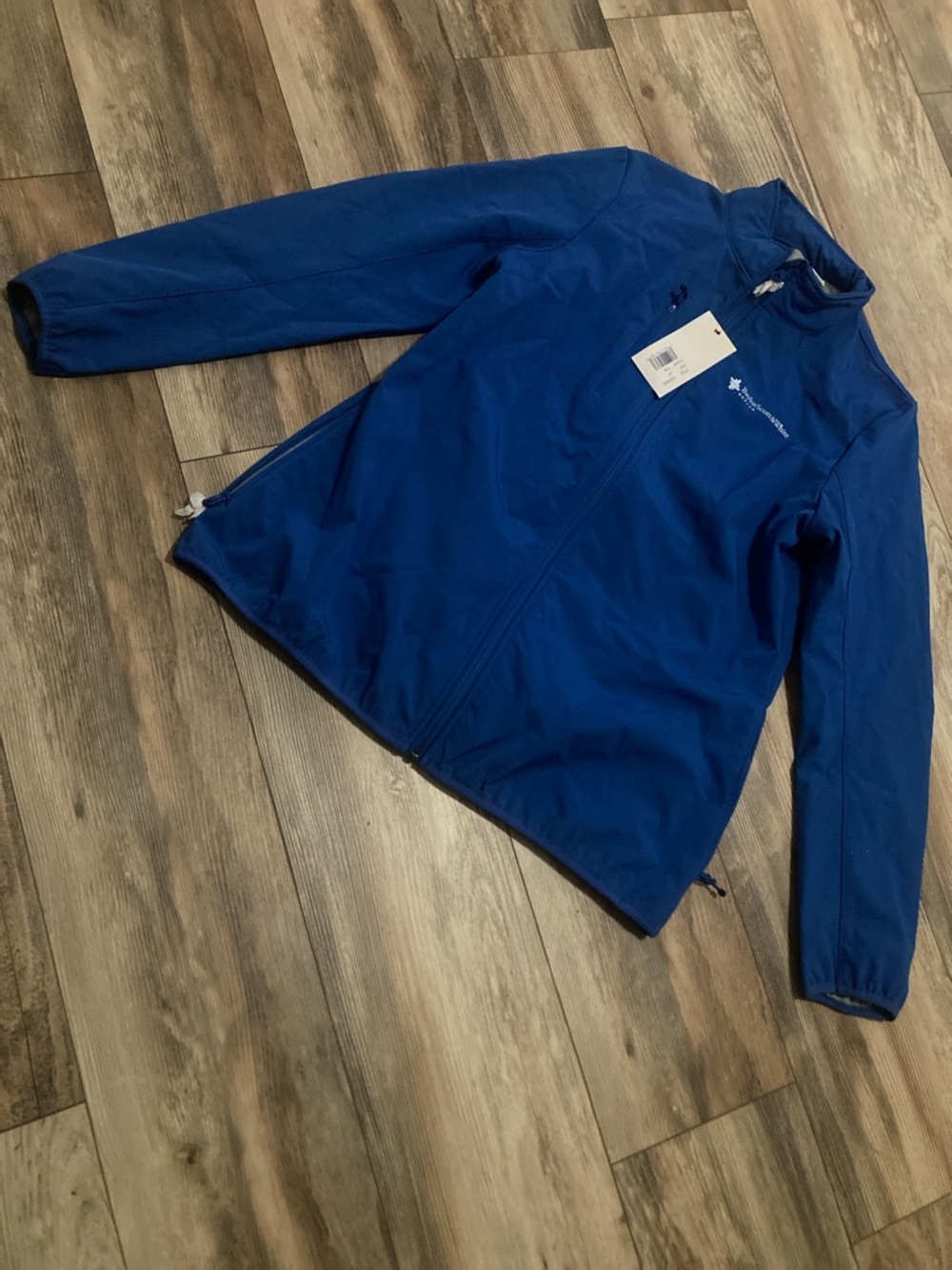 Clique Blue BSWH Waterproof Poly Lined FullZip Jacket NWT Adult Unisex Size L